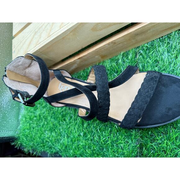 Franco Sarto- Open Toe Heels- Black- Size 9W - Picture 2 of 10